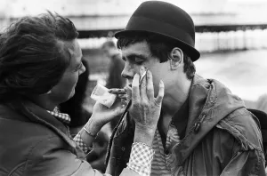 Filming of Quadrophenia in Brighton, based on the Mods and Rockers battles of the mid