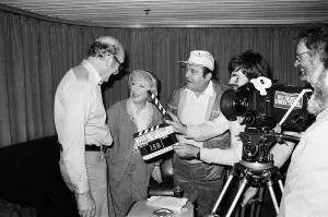 01063 Prints: Filming of a series of Terry and June, where they go on a day trip to