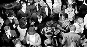 Filming on the set of Ready Steady Go! February 1964 Television TV programme