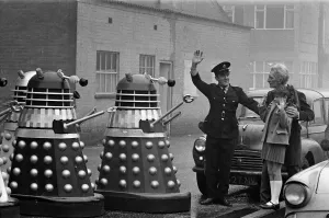 Filming started today at Shepperton Studios of Daleks Invade Earth