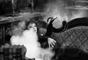 Films Carry On Screaming Film 1966 Filming at Pinewood Studios Fenella Fielding as