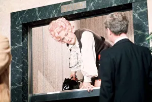 00141 Prints: Films Are You Being Served Mollie Sugden actress playing the part of Mrs Slocombe