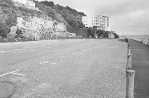Parking Prints: The finished job: The new Oxen Cove coach and car park in Brixham in June 1991