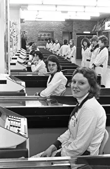 The first customers of the new Presto supermarket which opened in the Britannia Centre in