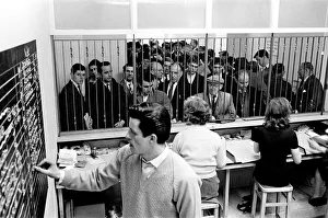 The first day for betting shops in London following the introduction of the new Betting