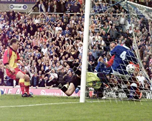 00469 Prints: First Division Play Off Semi Final Second Leg match at St Andrews