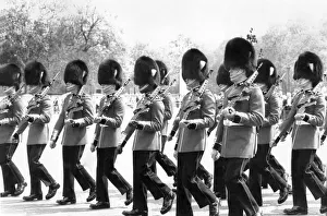 First ethnic Guardsman on duty at Buckingham Palace: Guardsman Richard Grant Stokes in