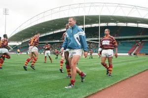 00854 Prints: The first Huddersfield Giants home game at McAlpine stadium. 28th August 1994