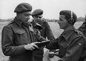 News Prints: The first live'broadcast from the Normandy beachhead took place on Sunday