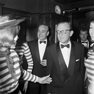 Award Ceremonies Prints: First Lord of the Admiralty Lord Carrington attends the Film Industry Dinner at the River