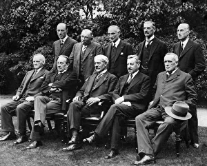 Teamwork Prints: The First National ministry, formed by Ramsay MacDonald from 24 August 1931 until