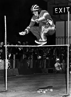Health And Safety Prints: The first National Skateboard Show opened at the Royal Horticultural Halls