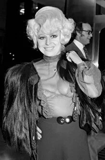 Images Dated 30th December 1974: First Night of The Deja Revue. A Revue of Revues. Barbara Windsor