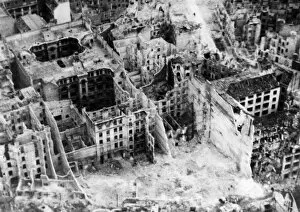 Bombing Collection: One of the first official RAF photographs of Berlin since its fall