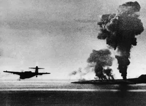 First photographs of the Navys successful surprise raid on Sabang