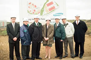 00670 Prints: The first seven new recruits for Samsuns new industrial its at Wynyard were shown