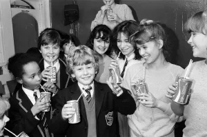 First supplies of the new Coca-Cola formula to arrive in Britain
