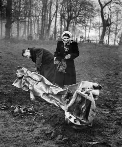 For the first time, Northern England received an attack by a flying bomb in the early