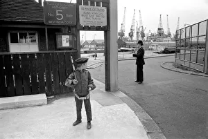 The first trooper moves in: Where are the soliders? Stephen Bully aged 9