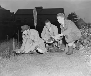 00002 Prints: Fishing Contest DM Anglers R Lally Bernard Venables