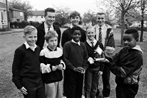 00609 Prints: Five-a-side champions - Bradley Juniors have scored their very own cup final win