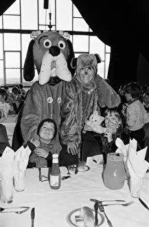 Flamboyant television presenter Tommy Boyd got the youngsters laughing
