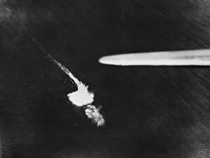 01433 Prints: Fleet air arm over Norwegian coast. Skua aircraft of the fleet air arm attack on an