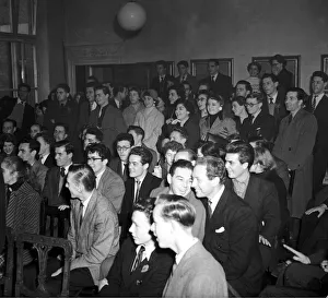 Fleet Street Jazz Club November 1954 A cross section of the crowd in the club