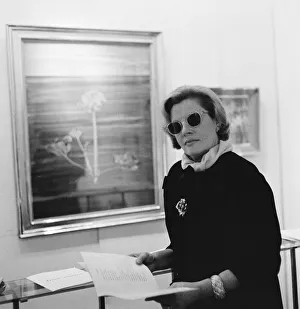 Fleur Cowles was a writer, editor, painter and above all a society hostess pictured in