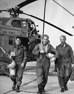 Air Force Prints: Flight Sergeant J Green, Flight Lieutenant L Thompson and Master Navigator J Patterson