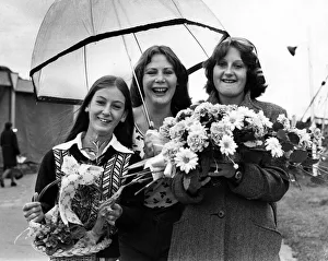 Flowers convey many messages and the lovely blooms arriving at the Southport Show ground