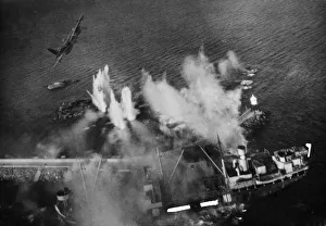 Target Prints: Flying through dense cloud, a Norwegian pilot led a strong force of Mosquito fighter