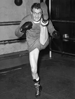 Flyweight boxer Johnny Caldwell who fights Frankie Jones for his British Flyweight