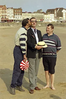 Suit Prints: Only Fools and Horses cast members left to right: Paul Barber (who plays Denzil Tulser)