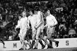Football: Chelsea F. C. vs. Leeds United F. C. Scenes during the match