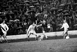 Football: Chelsea F. C. vs. Leeds United F. C. Scenes during the match