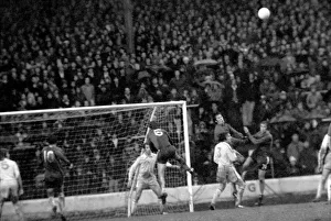 Football: Chelsea F. C. vs. Leeds United F. C. Scenes during the match