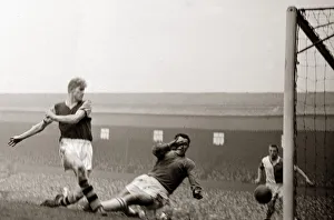Keeper Prints: Football FA Cup Quarter Final Burnley v Blackburn Rovers March 1960