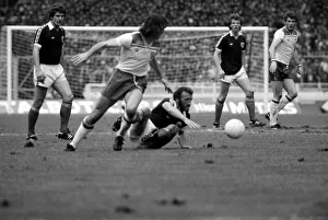 Football Home Internationals 1980 / 81 Season England v Scotland, Wembley