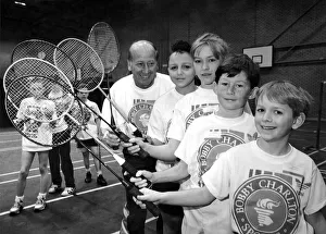Football legend Bobby Charlton returned to his native North East to pass on his secrets