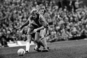 Images Dated 11th January 1975: Football. Luton F. C. vs. Chelsea F. C. Goal scorer Husband (8