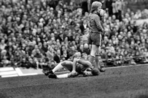 Images Dated 11th January 1975: Football. Luton F. C. vs. Chelsea F. C. Goal scorer Husband (8