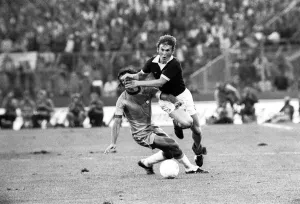 Football Scotland v Brazil World Cup Finals 1974 Kenny Dalglish in action