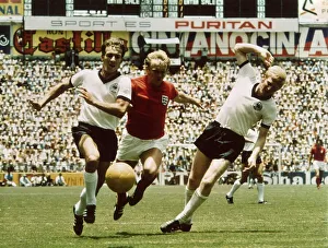 Football World Cup 1970 England 2 West Germany 3 after extra time