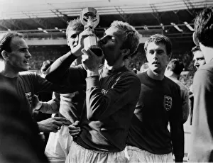 00247 Prints: Football World Cup Final 1966 England 4 West Germany 2 at Wembley London