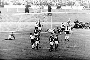Goal Net Prints: Football World Cup Final 1966 England 4 West Germany 2 at Wembley London