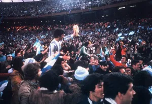 00242 Prints: Football World Cup Final 1978 Argentina 3 Holland 1 in Buenos Aires