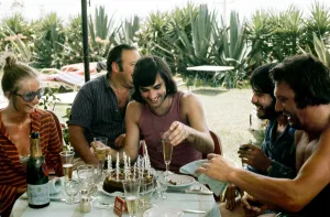 Footballer George Best celebrates his 26th birthday in Marbella