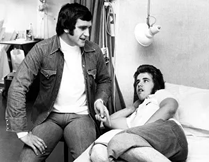 Footballer Larry Lloyd, former Coventry City defender now with Nottingham Forest