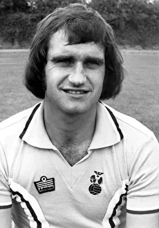 Footballer Larry Lloyd. Coventry City FC Team photo shoot. 23rd August 1976
